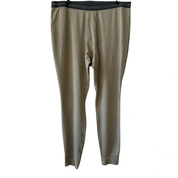 Patagonia Capilene Midweight Taupe Base Layer Mens Size XXL - Picture 2 of 13